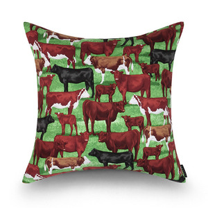 nother Beef Cows Cushion / 나더 카우 프린트 쿠션