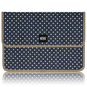 nother Sleeve Pouch for Macbook / 나더 애플 맥북 파우치 (Dot/Deep Blue)